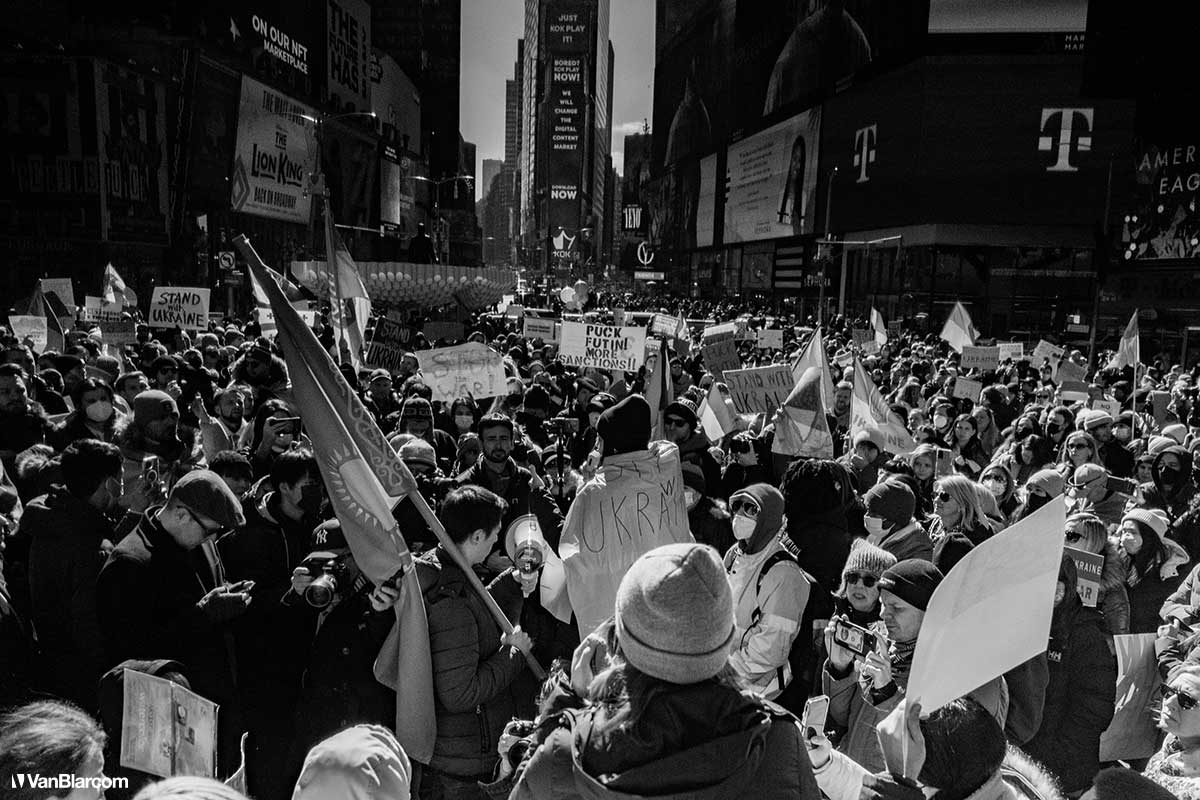 Stand With Ukraine: NYC and Philly