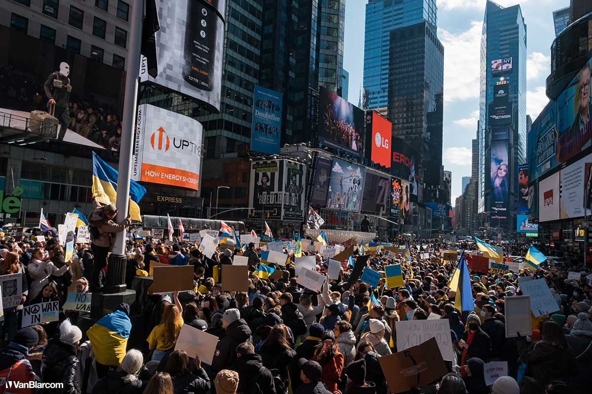 Stand With Ukraine: NYC and Philly