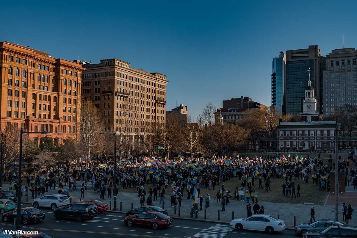 Stand With Ukraine: NYC and Philly