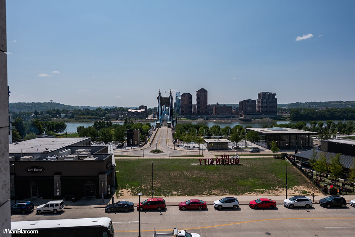 Cleveland and Cincinnati